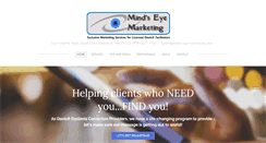 Desktop Screenshot of minds-eye-marketing.com